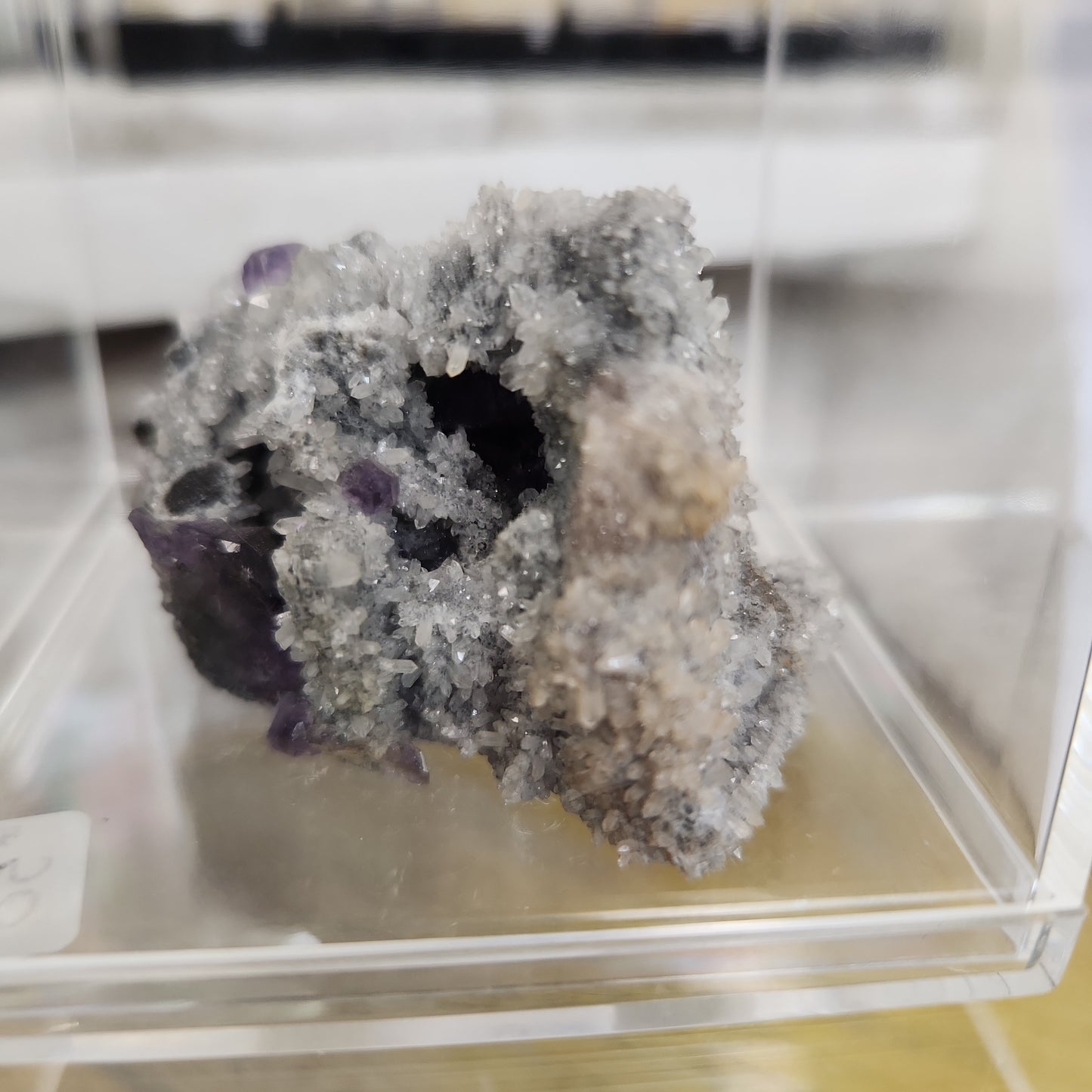 Tanzinite Fluorite specimen