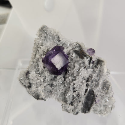 Tanzinite Fluorite specimen