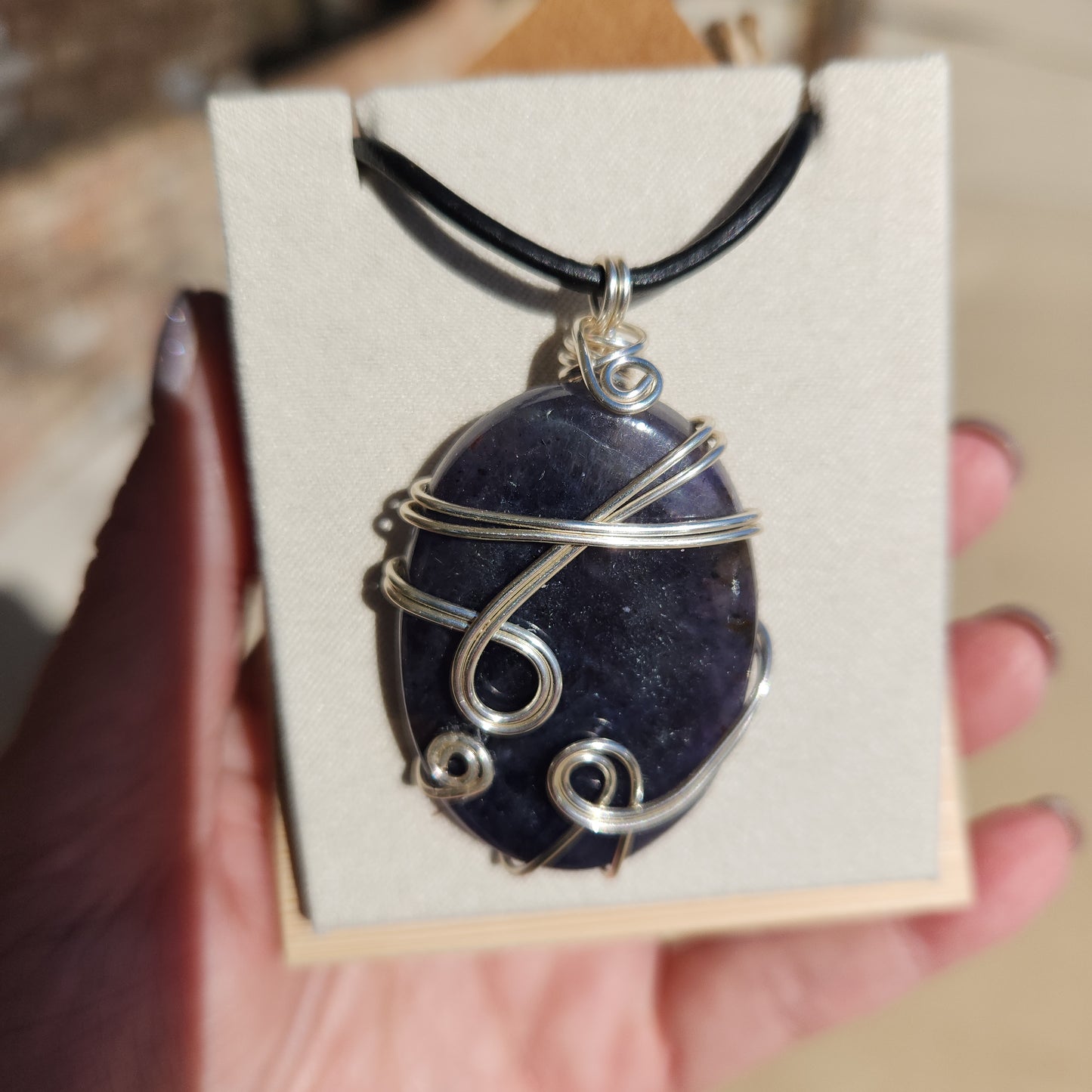 Iolite Necklace