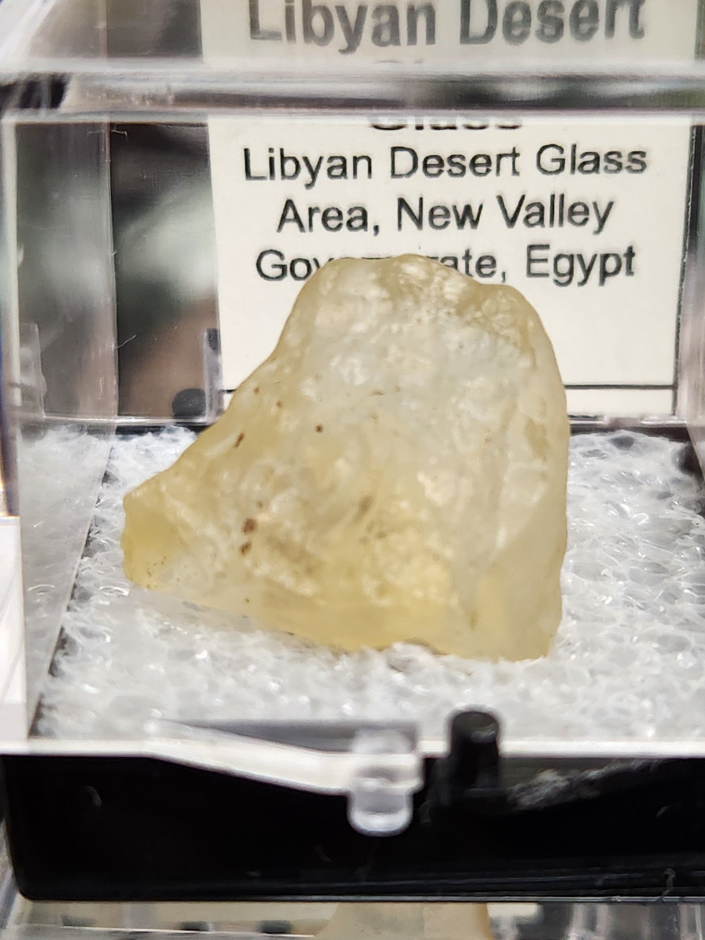 Libyan "Gold" Desert Glass