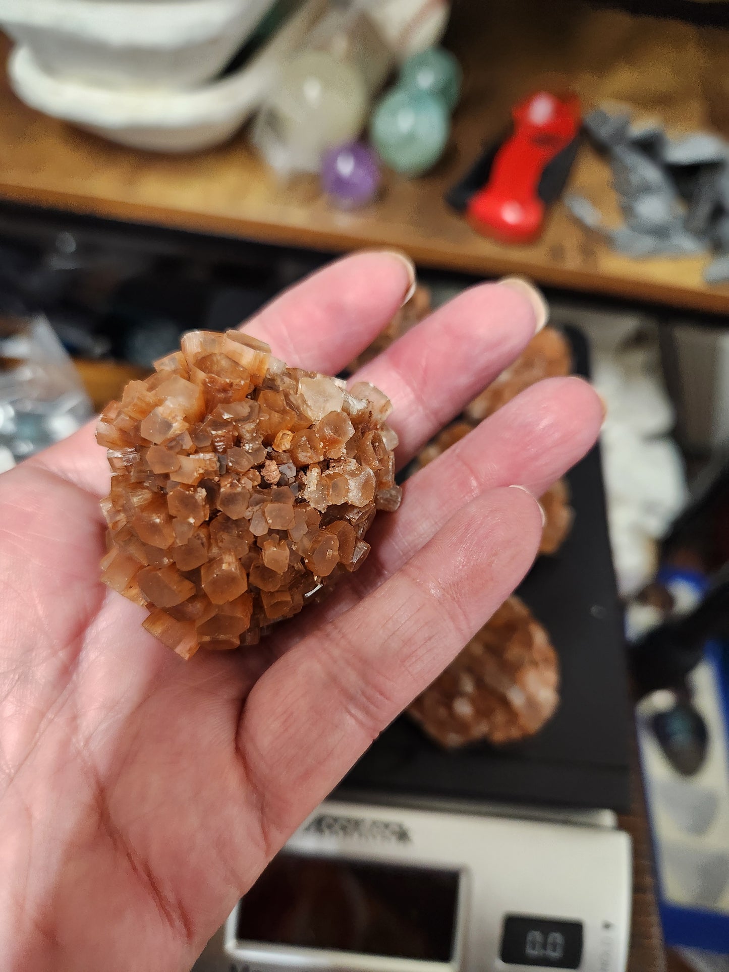 Aragonite Cluster